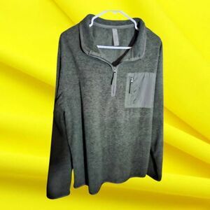 DIP 1/4 Pullover‎ Dark Green Size  L (3529)